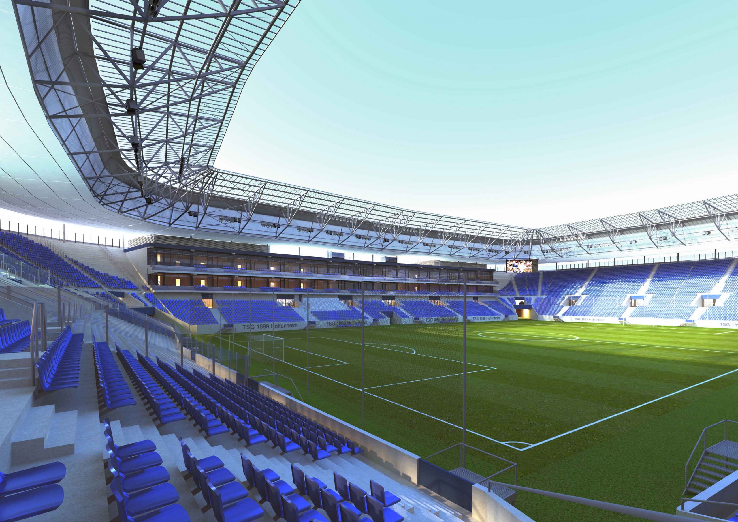 Eroffnung Rhein Neckar Arena Tsg Hoffenheim Gegen Auswahl Metropolregion Rhein Neckar Christian Bolm Vertritt Worms Wormatia Worms