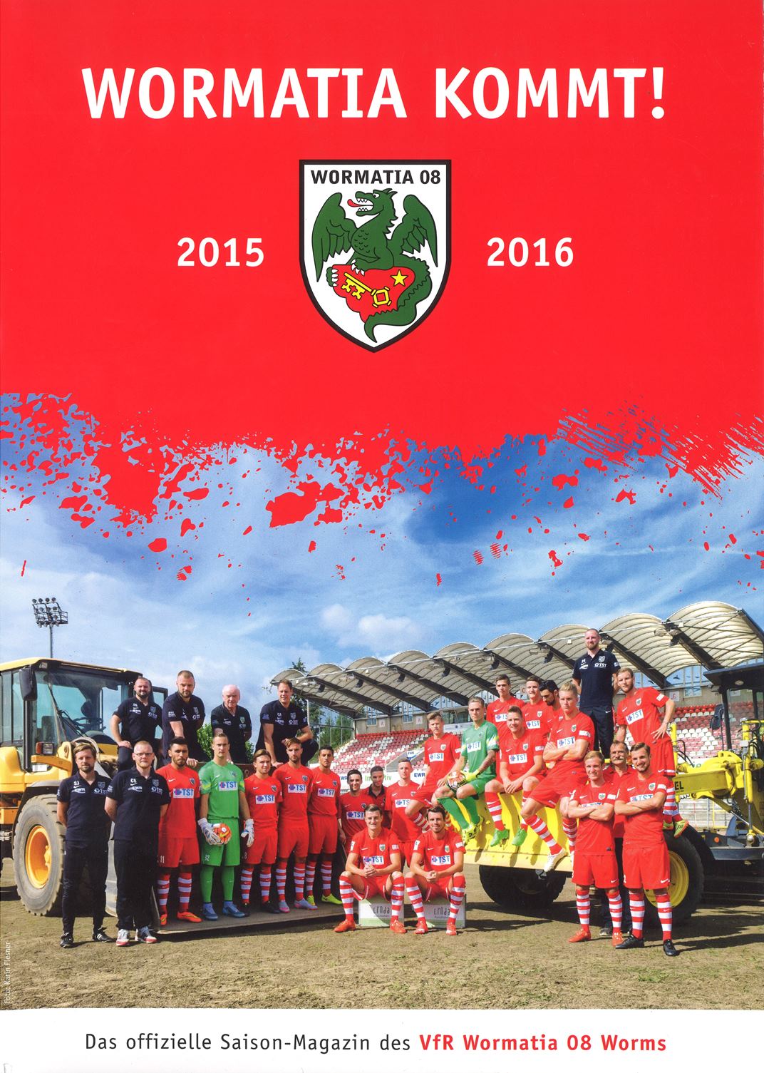 Wormatia Kommt! SaisonMagazin 2015/16 jetzt erhältlich Wormatia Worms