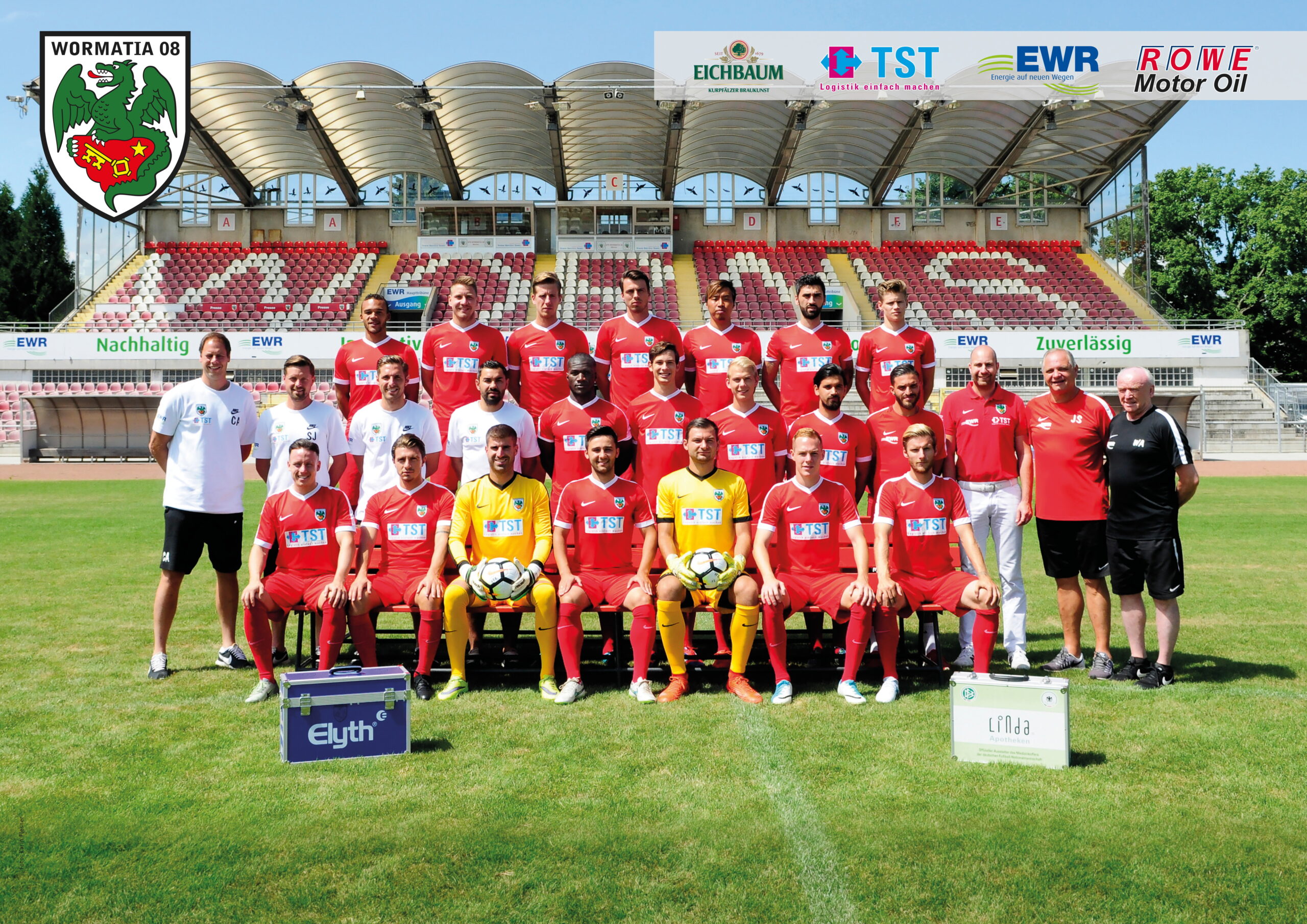 SV 07 Elversberg Programm Regionalliga 2017/18 Wormatia Worms 
